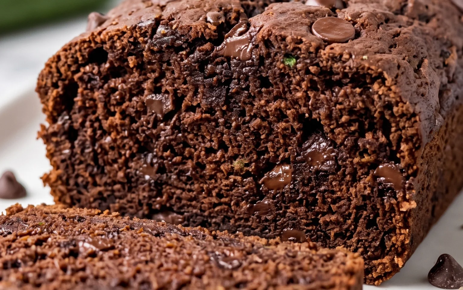 Double Dark Chocolate Zucchini Bread