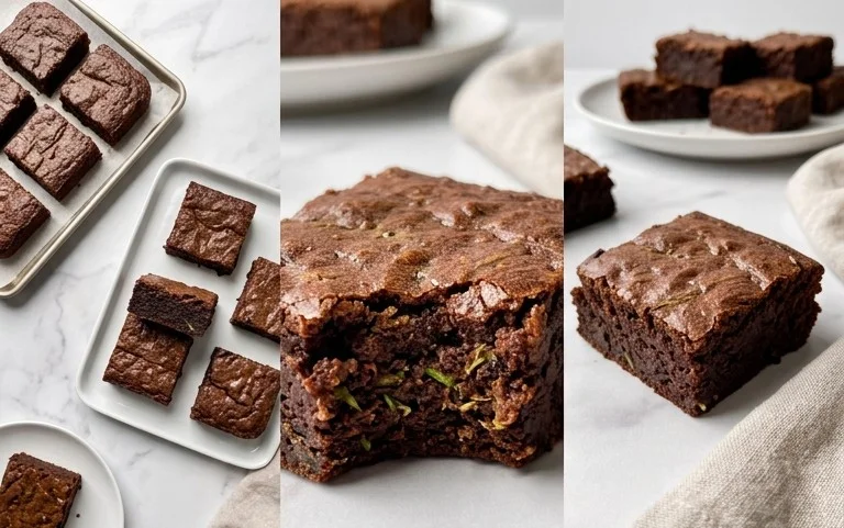 Zucchini Brownies (gluten-free, dairy-free options)